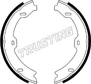 Trusting 052.134 - Комплект гальм, ручник, парковка autozip.com.ua