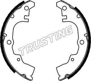 Trusting 026.336 - Комплект гальм, барабанний механізм autozip.com.ua