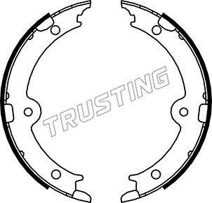 Trusting 115.321 - Комплект гальм, ручник, парковка autozip.com.ua