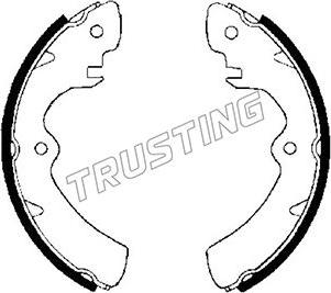 Trusting 111.223 - Комплект гальм, барабанний механізм autozip.com.ua