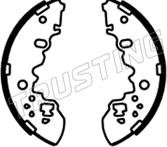 Trusting 253.696 - Комплект гальм, барабанний механізм autozip.com.ua