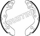 Trusting 253.677 - Комплект гальм, барабанний механізм autozip.com.ua