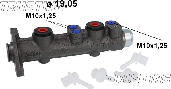 Trusting PF015K - Головний гальмівний циліндр autozip.com.ua