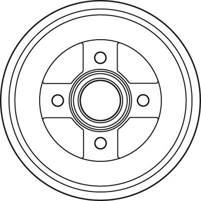 TRW DB4404 - Гальмівний барабан autozip.com.ua