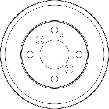 TRW DB4553 - Гальмівний барабан autozip.com.ua