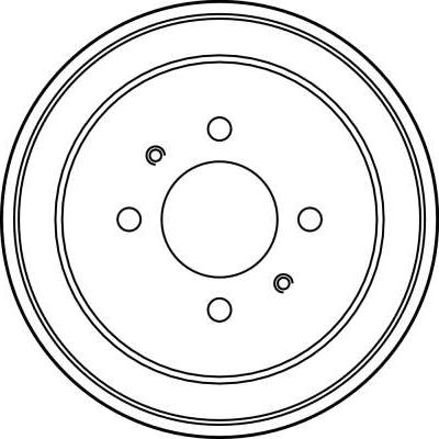 TRW DB4240 - Гальмівний барабан autozip.com.ua