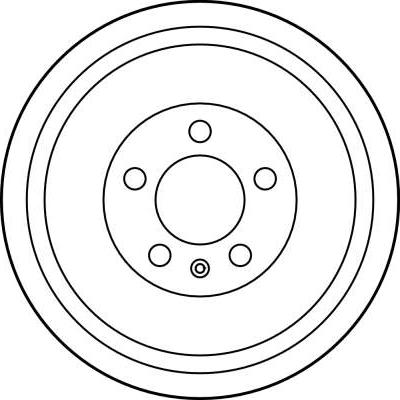 TRW DB4262 - Барабан тормозной SKODA OCTAVIA 97-10. ROOMSTER 06-. VW POLO SEDAN 10- задн. пр-во TRW autozip.com.ua