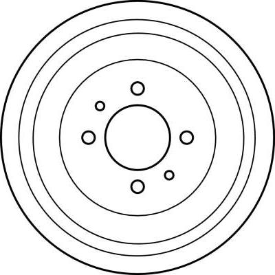 TRW DB4218 - Гальмівний барабан autozip.com.ua