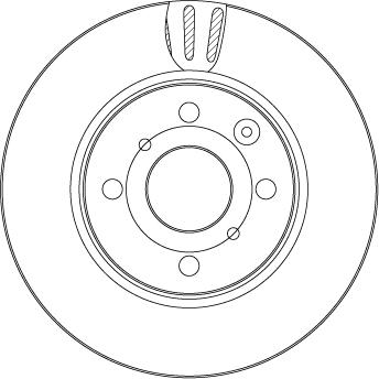 TRW DF4469 - Гальмівний диск autozip.com.ua