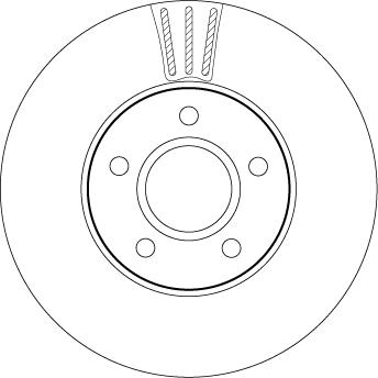 TRW DF4465 - Гальмівний диск autozip.com.ua