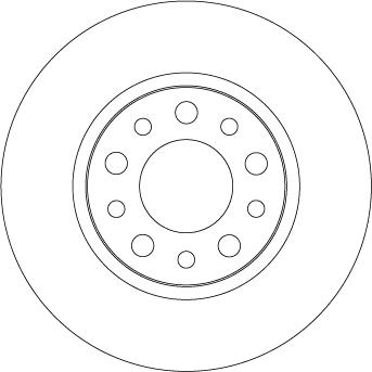 TRW DF4477 - Гальмівний диск autozip.com.ua