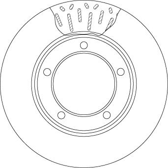 TRW DF4506 - Гальмівний диск autozip.com.ua
