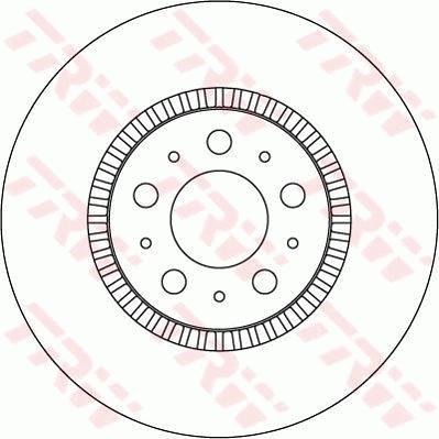 TRW DF4053 - Гальмівний диск autozip.com.ua