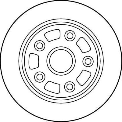 TRW DF4003 - Гальмівний диск autozip.com.ua