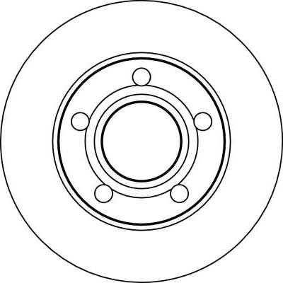 TRW DF4026 - Гальмівний диск autozip.com.ua