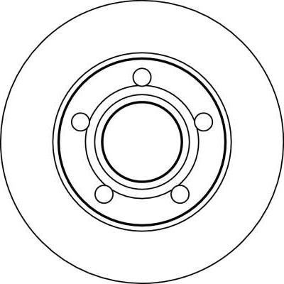 TRW DF4026 - Гальмівний диск autozip.com.ua