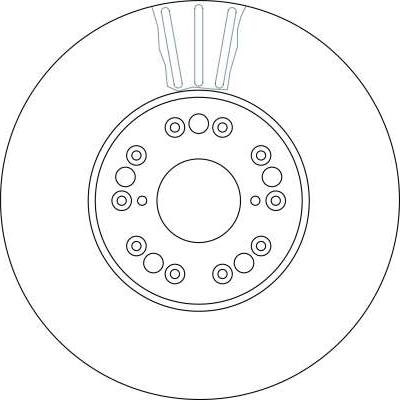 TRW DF4182S - Гальмівний диск autozip.com.ua