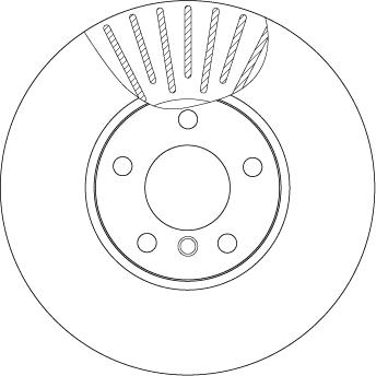 TRW DF4852S - Гальмівний диск autozip.com.ua