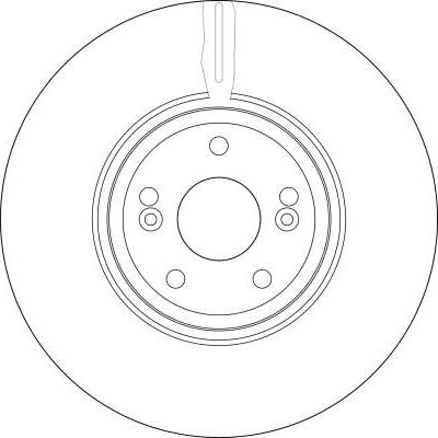 TRW DF4231 - Гальмівний диск autozip.com.ua