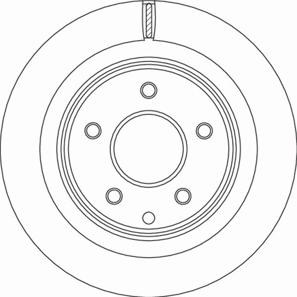 TRW DF4745 - Гальмівний диск autozip.com.ua