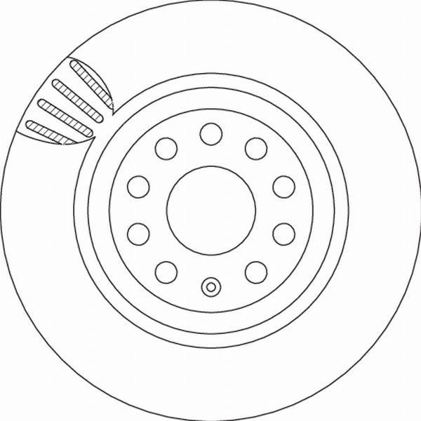 TRW DF4754 - Гальмівний диск autozip.com.ua
