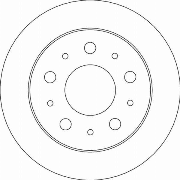 TRW DF4752 - Гальмівний диск autozip.com.ua