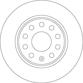 TRW DF6952 - Гальмівний диск autozip.com.ua