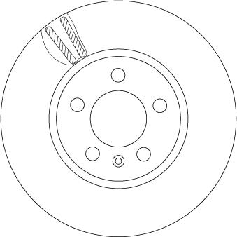TRW DF6964 - Гальмівний диск autozip.com.ua