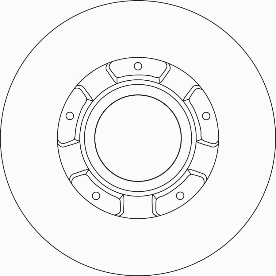 TRW DF6963S - Гальмівний диск autozip.com.ua
