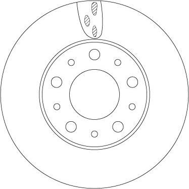 TRW DF6918S - Гальмівний диск autozip.com.ua