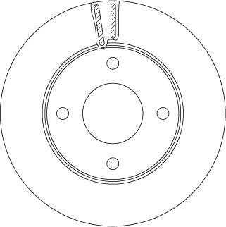 TRW DF6417 - Гальмівний диск autozip.com.ua