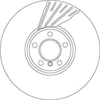 TRW DF6622S - Гальмівний диск autozip.com.ua