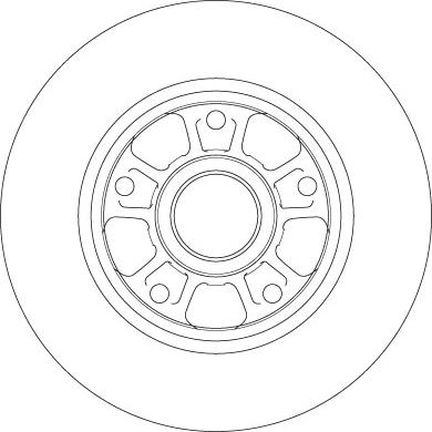 TRW DF6182 - Гальмівний диск autozip.com.ua
