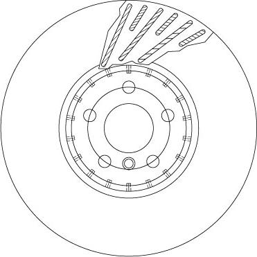 TRW DF6890S - Гальмівний диск autozip.com.ua