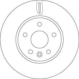 TRW DF6819 - Гальмівний диск autozip.com.ua