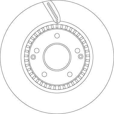 TRW DF6884S - Гальмівний диск autozip.com.ua