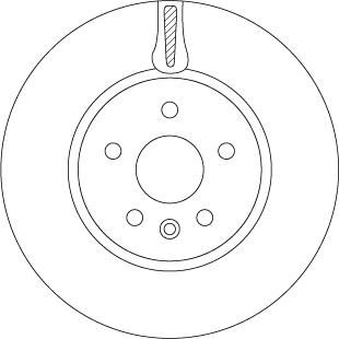 TRW DF6820 - Гальмівний диск autozip.com.ua