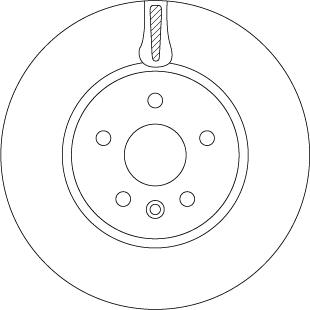 TRW DF6820 - Гальмівний диск autozip.com.ua