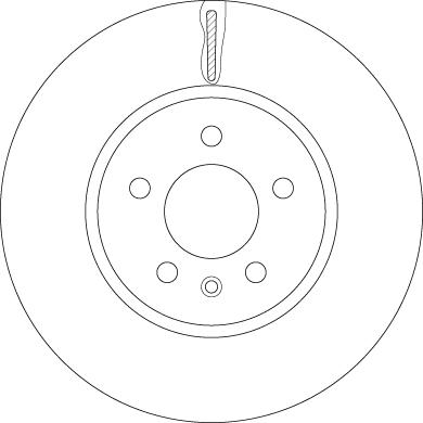 TRW DF6260 - Гальмівний диск autozip.com.ua