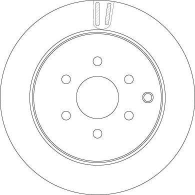 TRW DF6289 - Гальмівний диск autozip.com.ua