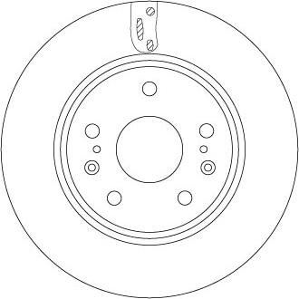 TRW DF6703 - Гальмівний диск autozip.com.ua