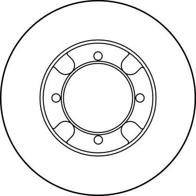 TRW DF1954 - Гальмівний диск autozip.com.ua