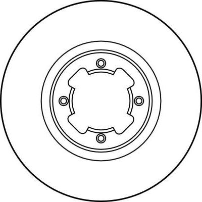 TRW DF1966 - Гальмівний диск autozip.com.ua