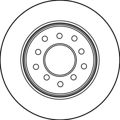 TRW DF1617 - Гальмівний диск autozip.com.ua
