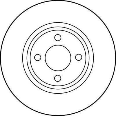 TRW DF1100 - Гальмівний диск autozip.com.ua