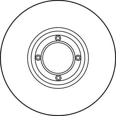 TRW DF1860 - Гальмівний диск autozip.com.ua
