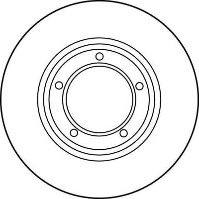 TRW DF1833 - Гальмівний диск autozip.com.ua
