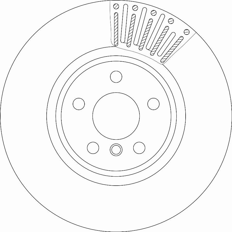 TRW DF8644S - Гальмівний диск autozip.com.ua