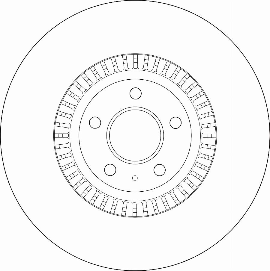 TRW DF8037SL - Гальмівний диск autozip.com.ua