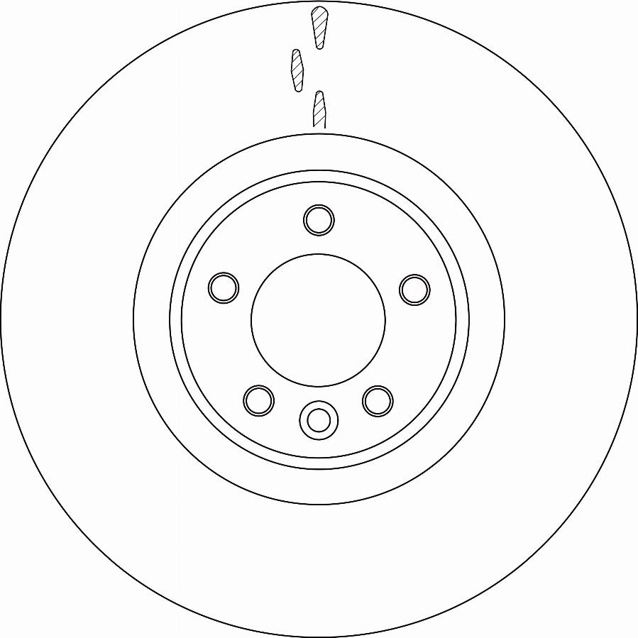 TRW DF8079SL - Гальмівний диск autozip.com.ua